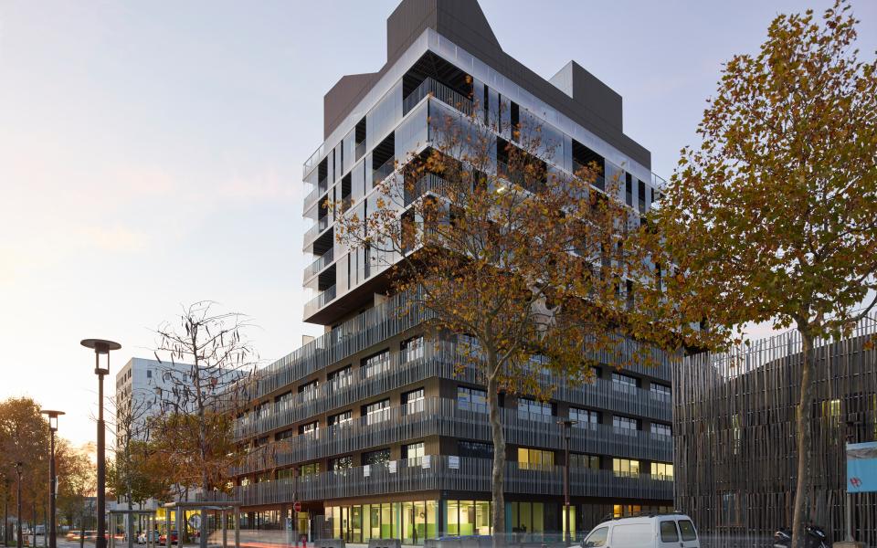 Imbrika, construction neuve réalisée à Nantes avec des menuiseries alu K-LINE.