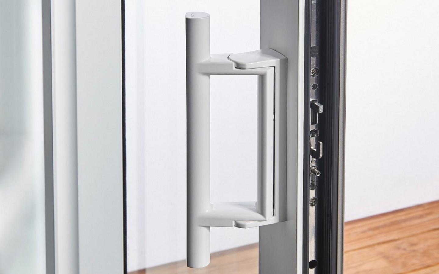 Coulissant alu 2 rails K-LINE poignée intuitive