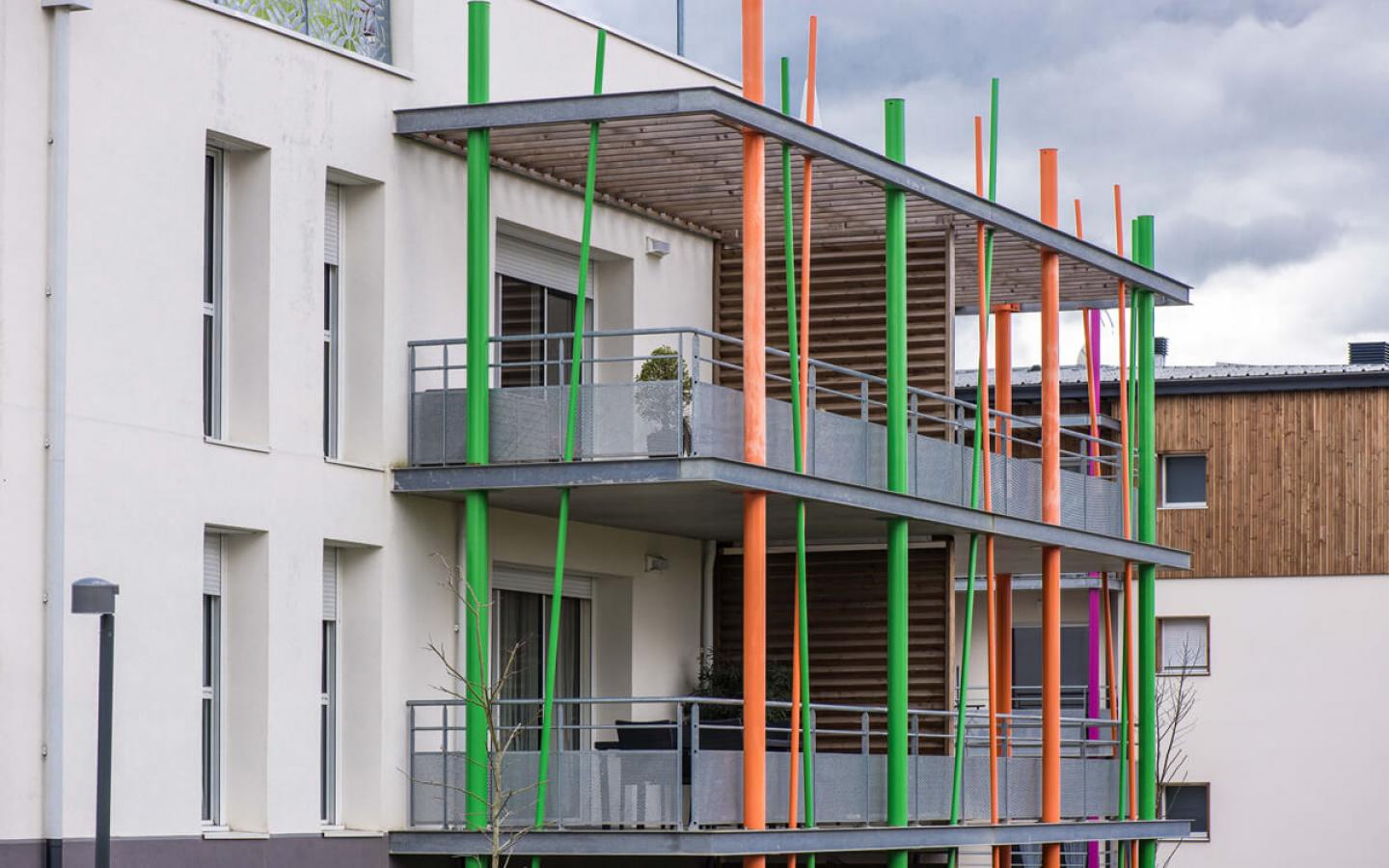 I Prestige, construction neuve à La Roche-sur-Yon réalisée avec des menuiseries alu K-LINE.
