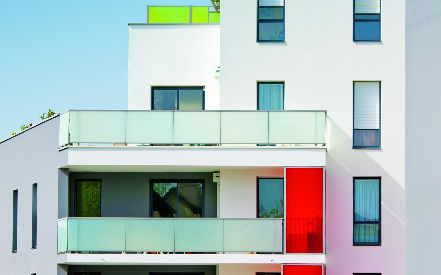 Chantepie Central Parc logements collectifs avec menuiserie alu kline
