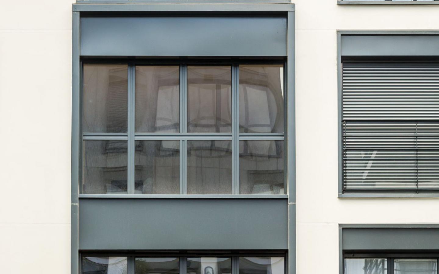 Paris Cours St Louis logements collectifs avec menuiserie alu kline