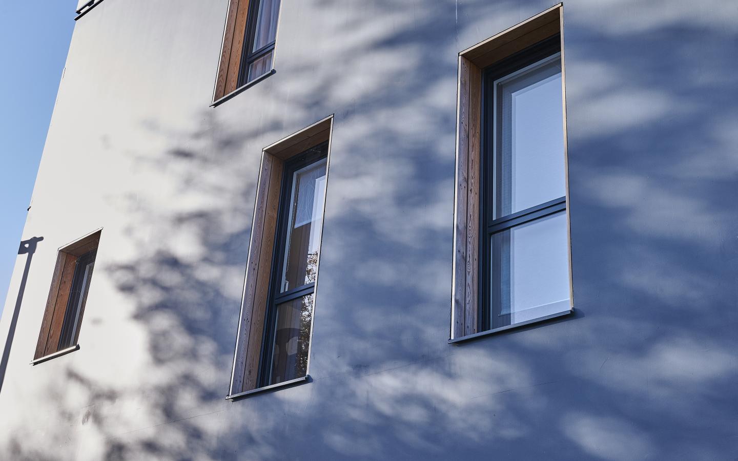 Le Keraban, la carosserie, construction neuve à Nantes réalisée avec des menuiseries alu K-LINE.