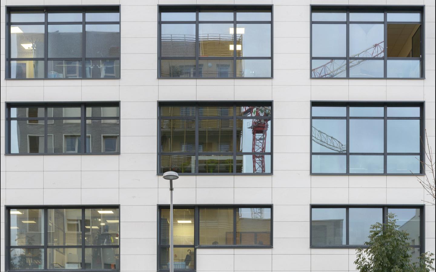 Luciline, construction neuve à Rouen réalisée avec des menuiseries alu K-LINE.