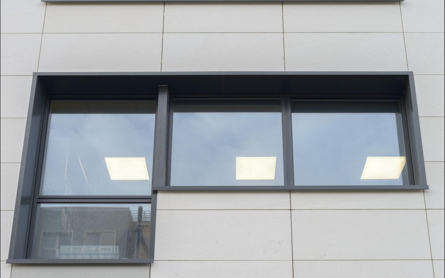Luciline, construction neuve à Rouen réalisée avec des menuiseries alu K-LINE.