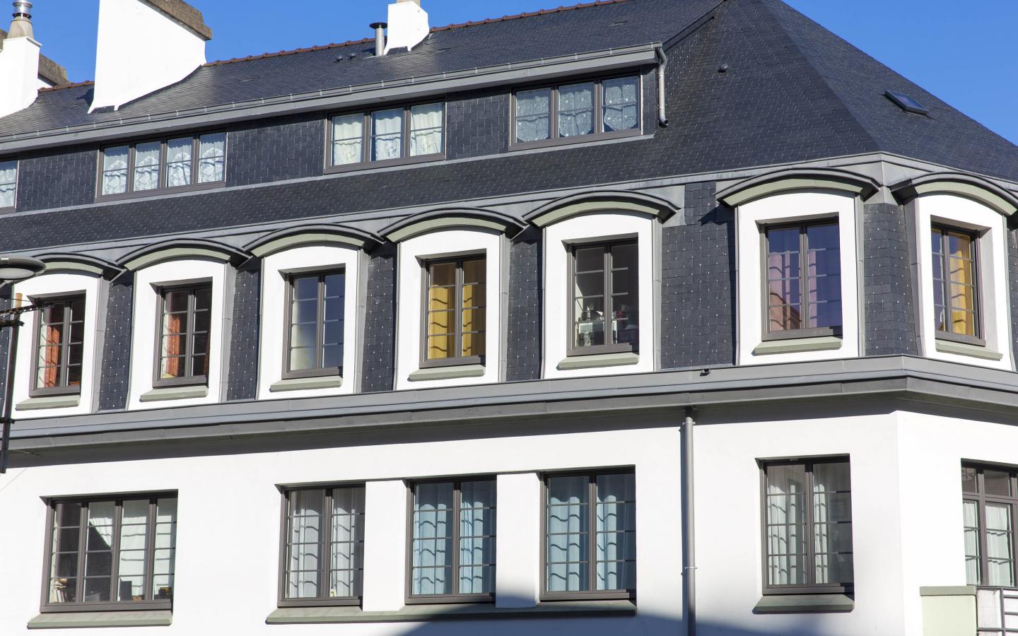 Reha Jean jaurès OPAC, construction neuve à Quimper réalisée avec des menuiseries alu K-LINE.