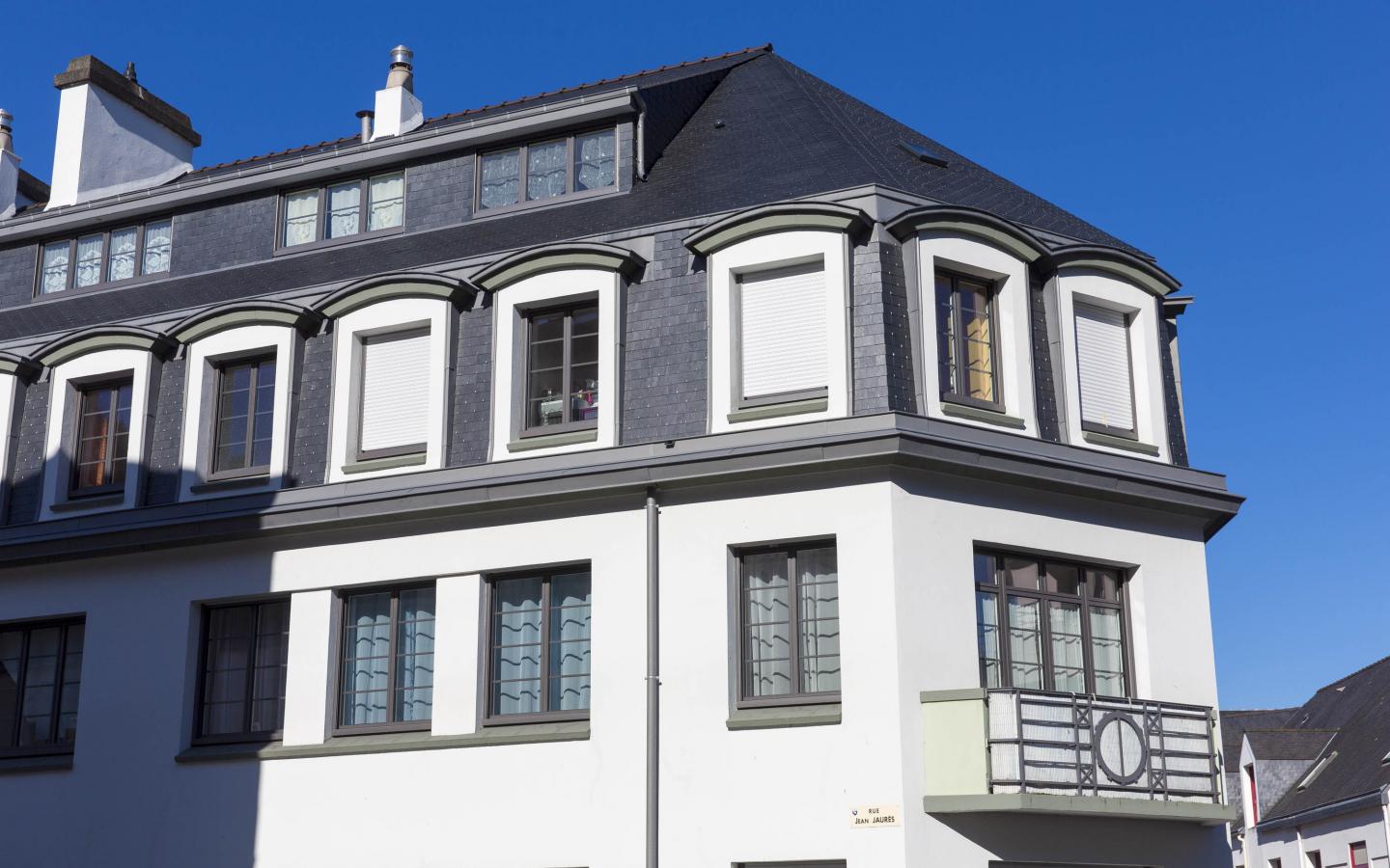Reha Jean jaurès OPAC, construction neuve à Quimper réalisée avec des menuiseries alu K-LINE.