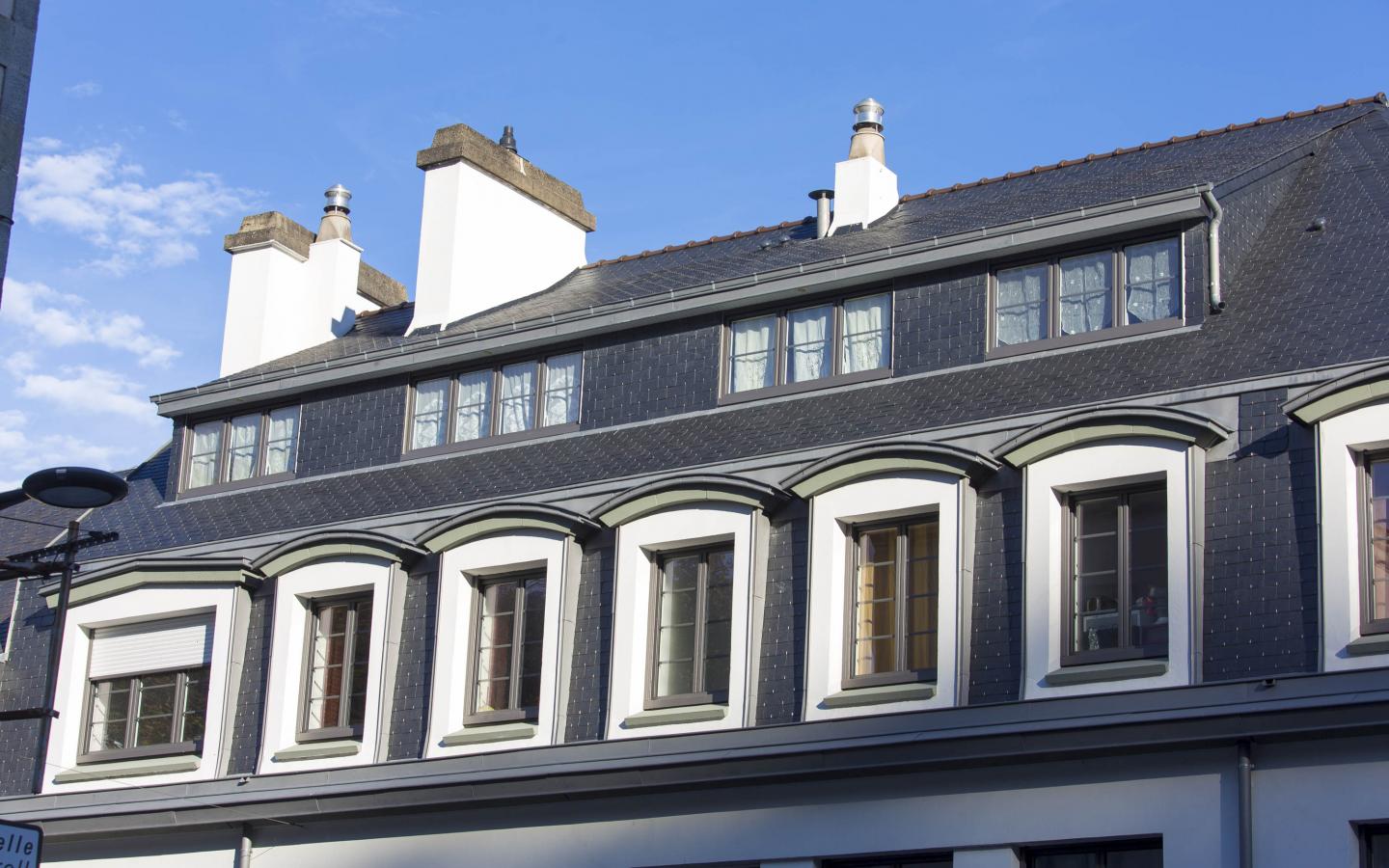 Reha Jean jaurès OPAC, construction neuve à Quimper réalisée avec des menuiseries alu K-LINE.