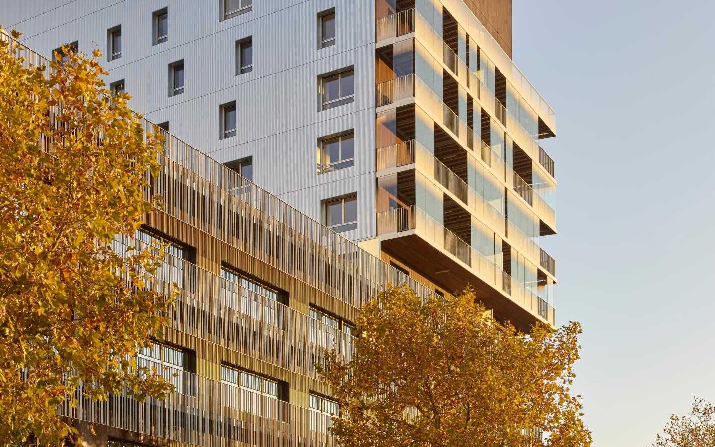 Imbrika, construction neuve réalisée à Nantes avec des menuiseries alu K-LINE.