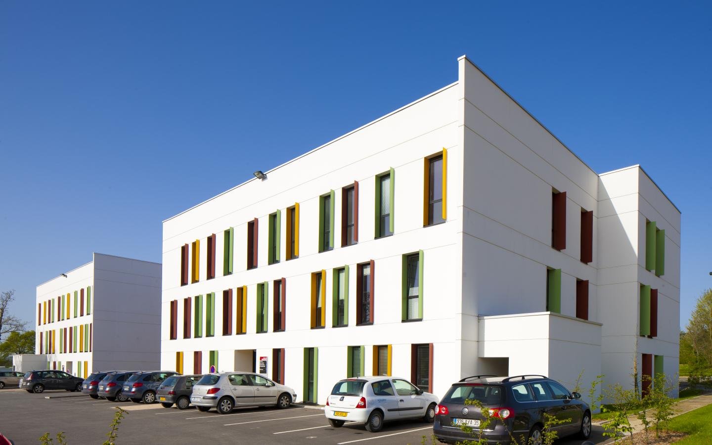Parc de la Conterie, construction neuve à Chartres-de-Bretagne réalisée avec des menuiseries alu K-LINE.