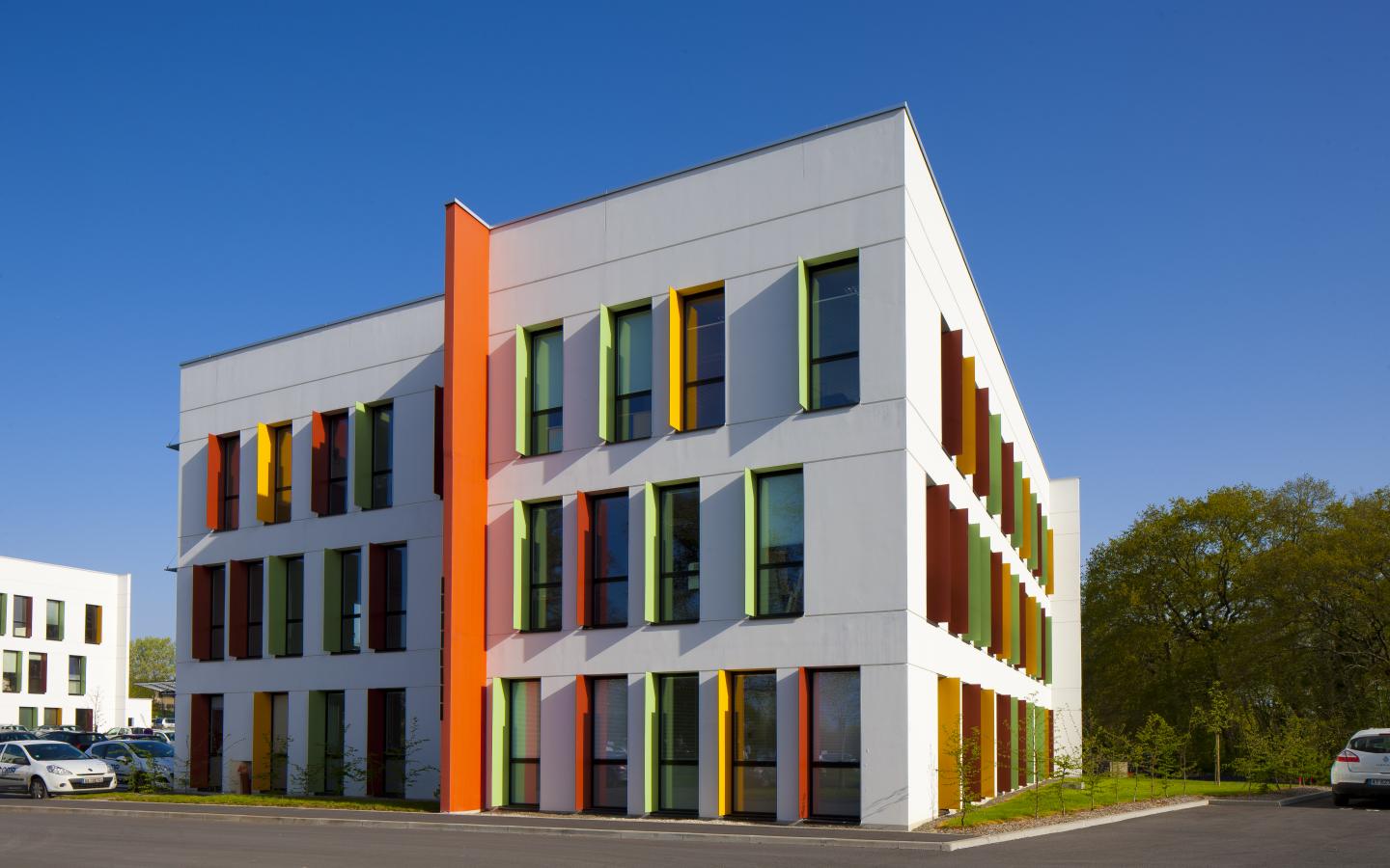 Parc de la Conterie, construction neuve à Chartres-de-Bretagne réalisée avec des menuiseries alu K-LINE.