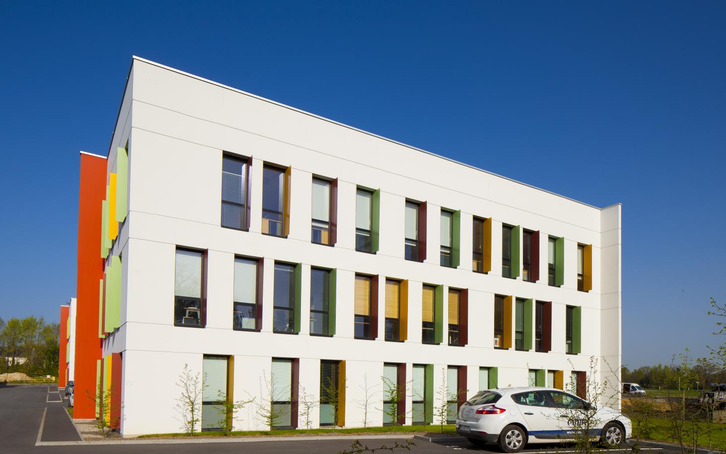 Parc de la Conterie, construction neuve à Chartres-de-Bretagne réalisée avec des menuiseries alu K-LINE.