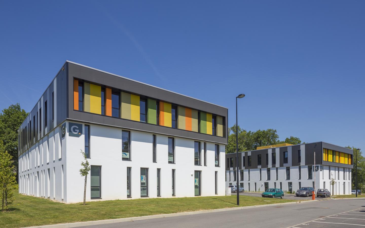 Bois Cesbron, construction neuve à Nantes réalisée avec des menuiseries alu K-LINE. 