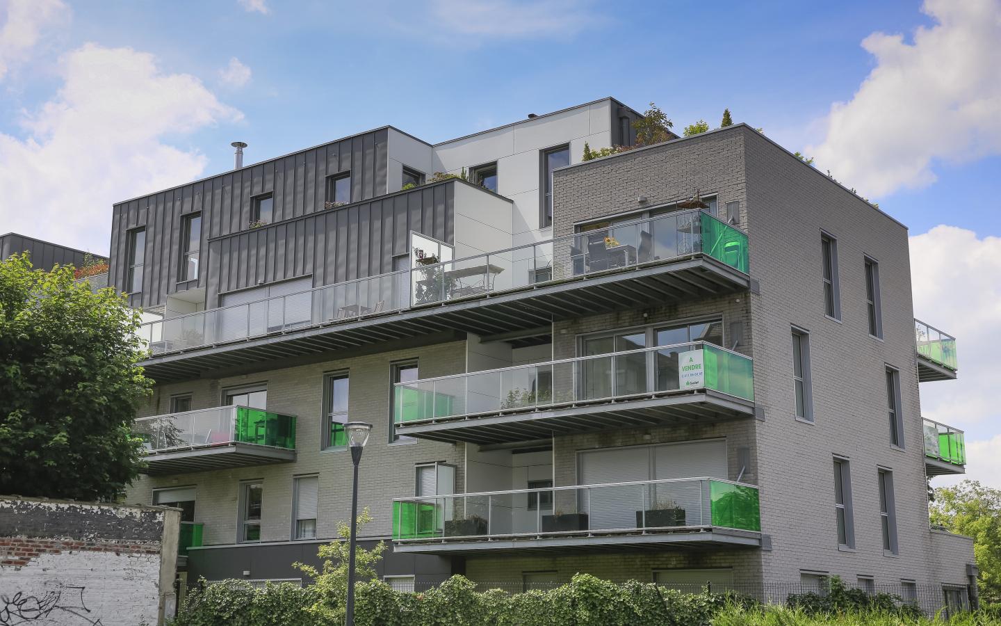 Villa Guynemer, construction neuve à Marcq-en-Baroeul réalisée avec des menuiseries alu K-LINE.