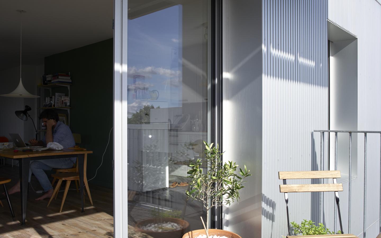 Imbrika, construction neuve réalisée à Nantes avec des menuiseries alu K-LINE.