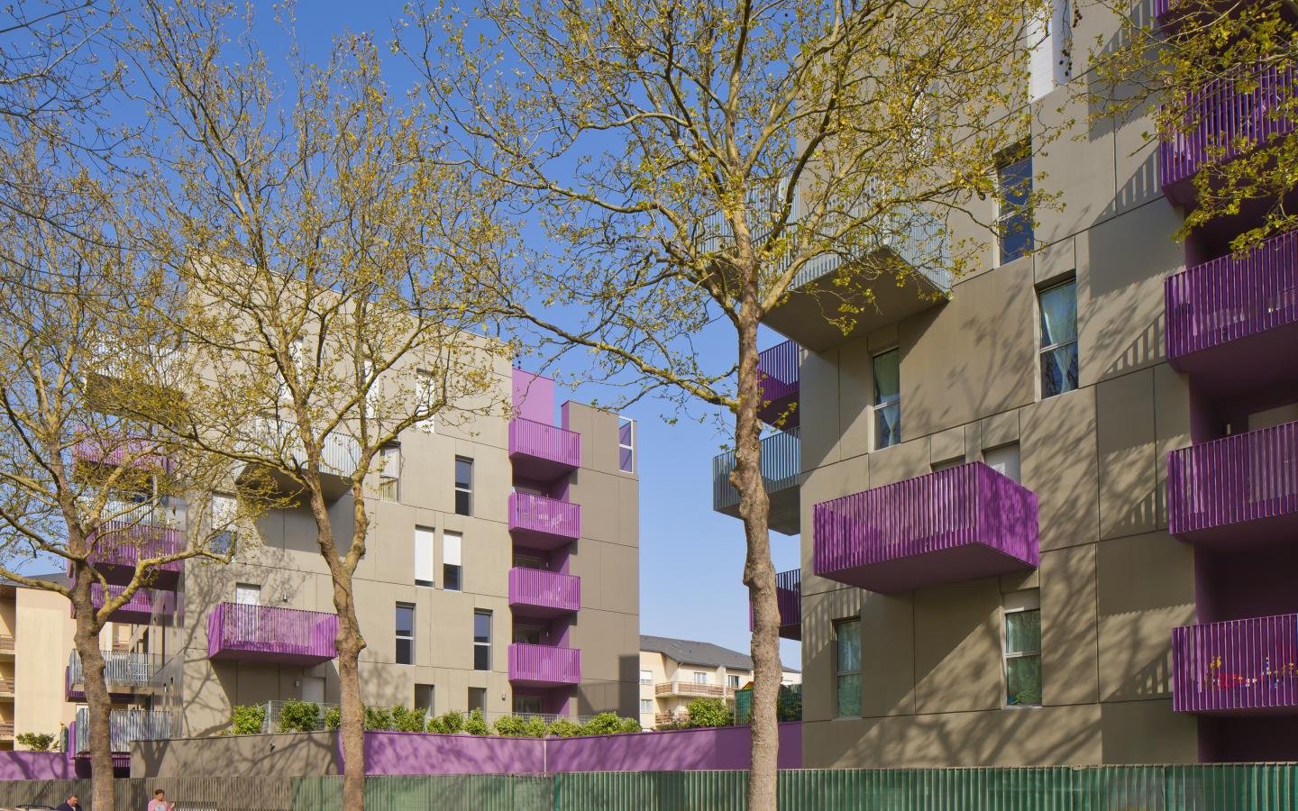 Metropolis, construction neuve à Rennes réalisée avec des menuiseries alu K-LINE.