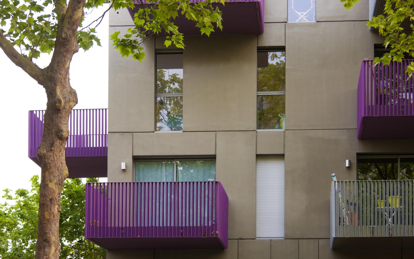 Metropolis, construction neuve à Rennes réalisée avec des menuiseries alu K-LINE.