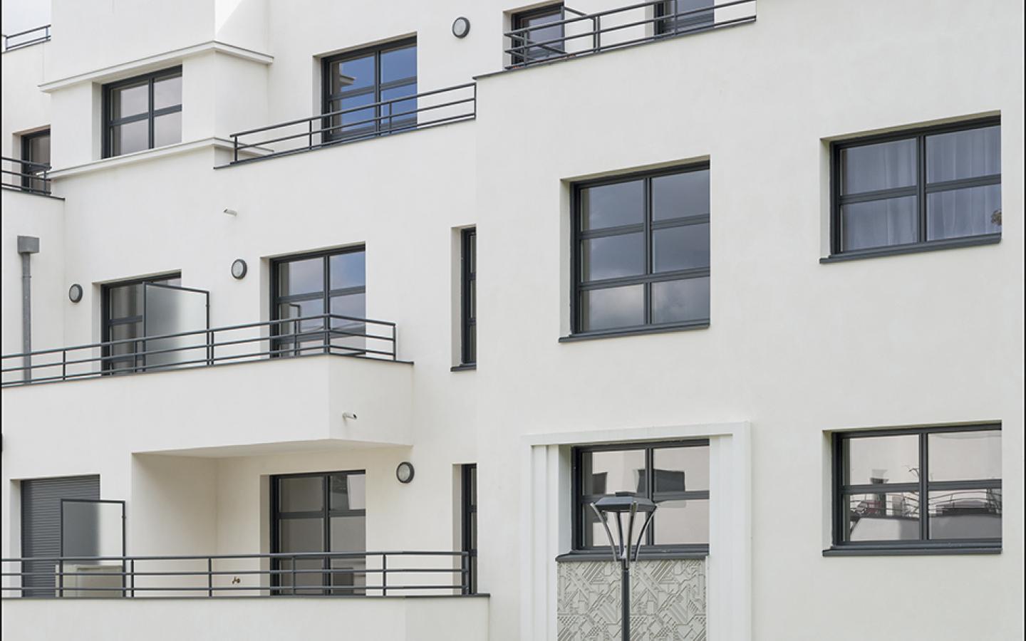 Jadis & Demain, construction neuve à Rueil Malmaison réalisée avec des menuiseries alu K-LINE.