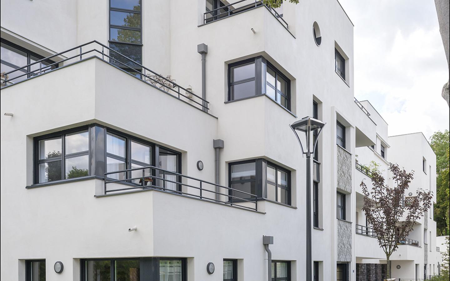 Jadis & Demain, construction neuve à Rueil Malmaison réalisée avec des menuiseries alu K-LINE.
