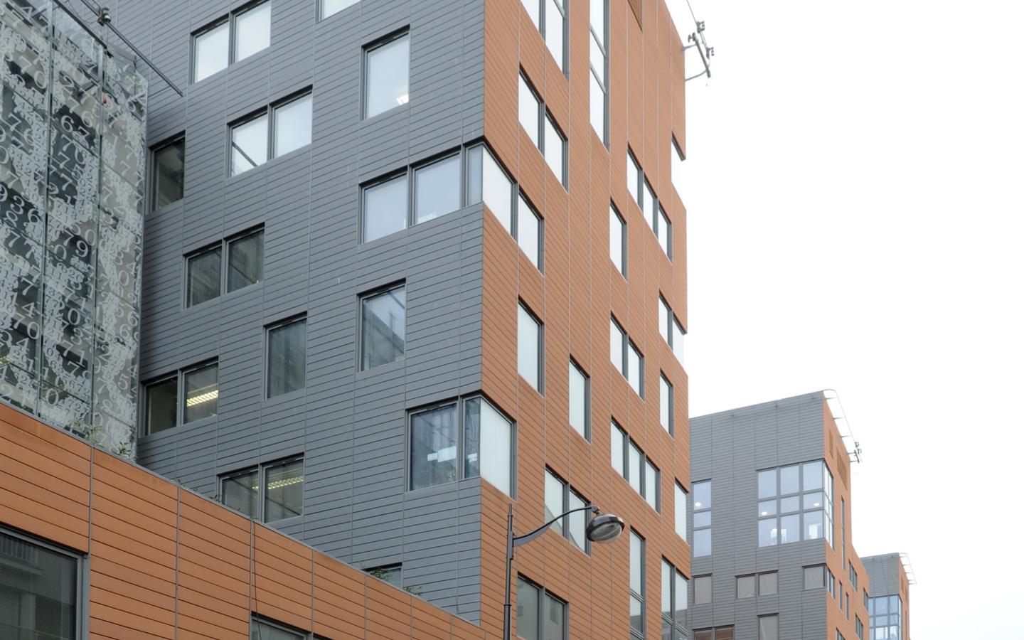 UFR Physique D.Diderot, construction neuve à Paris réalisée avec des menuiseries alu K-LINE.