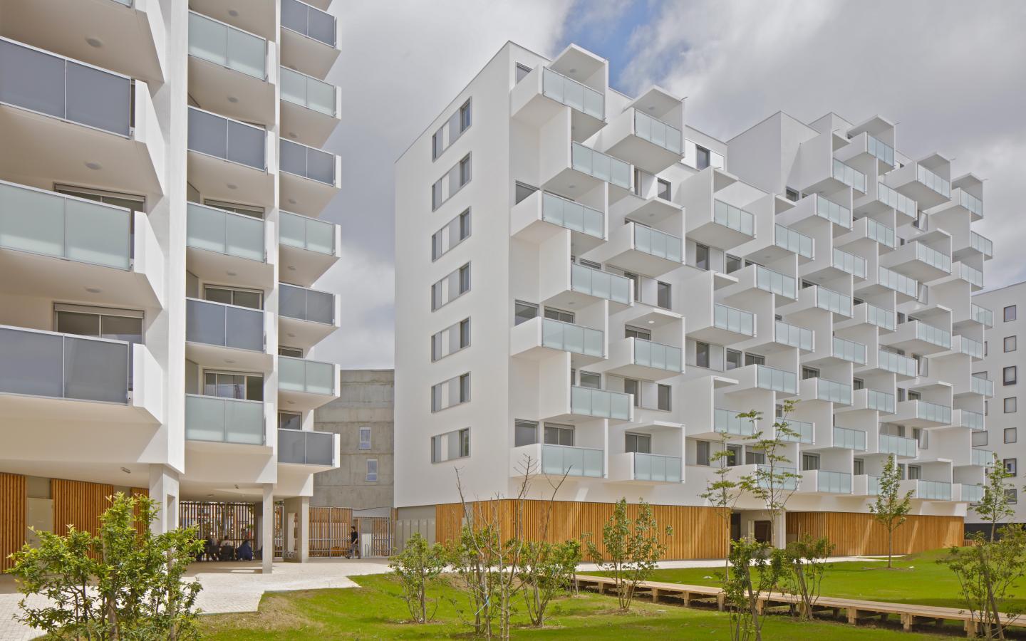 Cartoucherie, construction neuve à Toulouse réalisée avec des menuiseries alu K-LINE.