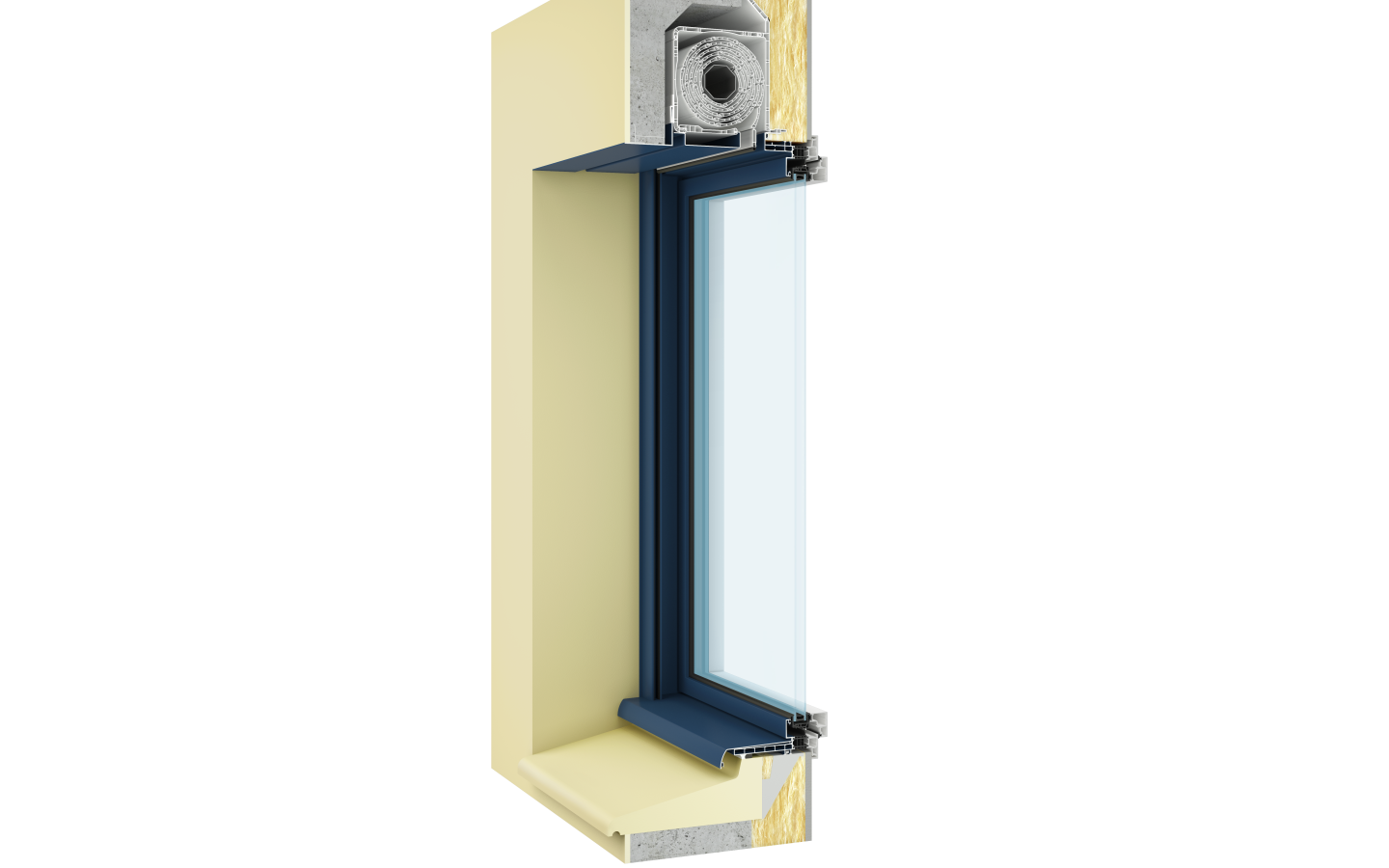 Bloc baie demi linteau VLO