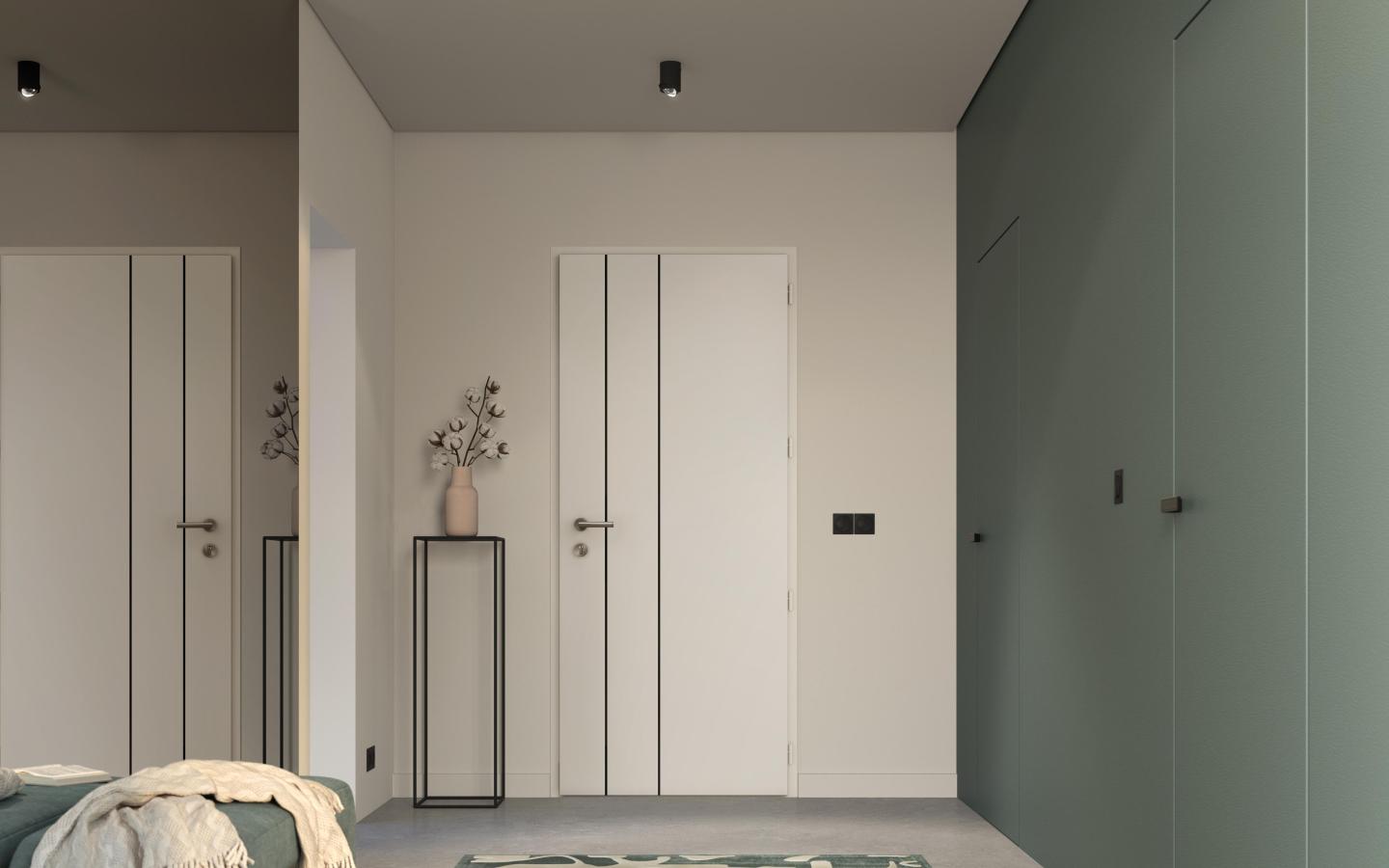 Porte entree Emotion Astragale KLINE