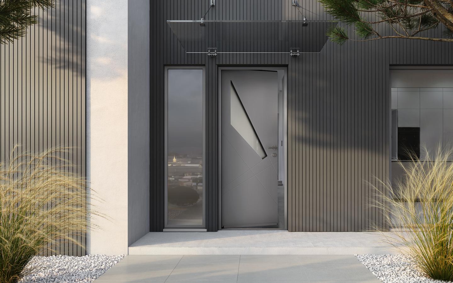 Porte entree Emotion Cotice exterieur