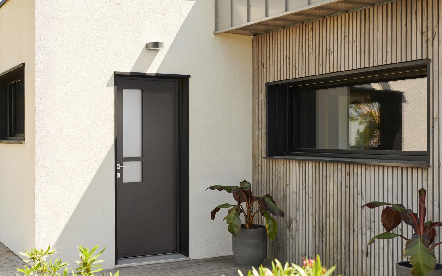 Porte entree Emotion Cubic exterieur