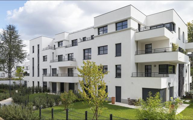Jadis & Demain, construction neuve à Rueil Malmaison réalisée avec des menuiseries alu K-LINE.