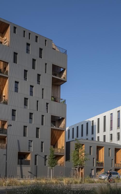 Concert'o, construction neuve à Bordeaux réalisée avec des menuiseries K-LINE.