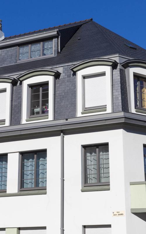 Reha Jean jaurès OPAC, construction neuve à Quimper réalisée avec des menuiseries alu K-LINE.