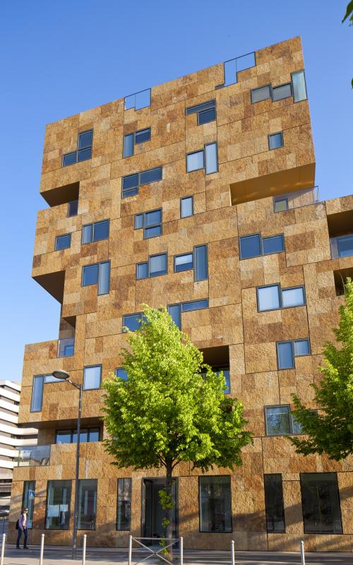 Pey Berland, construction neuve à Bordeaux avec menuiseries alu K-LINE.