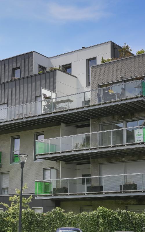 Villa Guynemer, construction neuve à Marcq-en-Baroeul réalisée avec des menuiseries alu K-LINE.