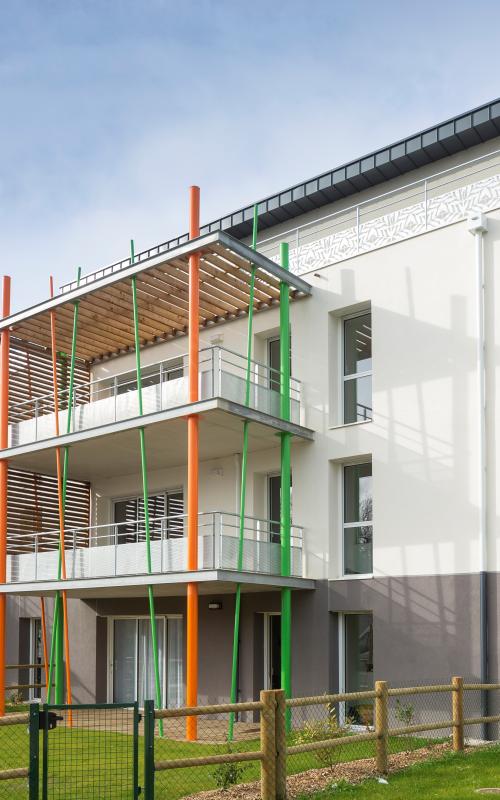 I Prestige, construction neuve à La Roche-sur-Yon réalisée avec des menuiseries alu K-LINE.