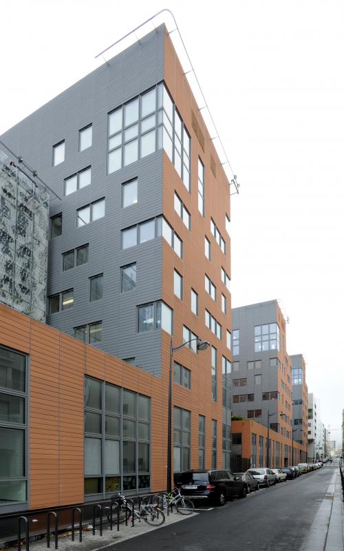 UFR Physique D.Diderot, construction neuve à Paris réalisée avec des menuiseries alu K-LINE.