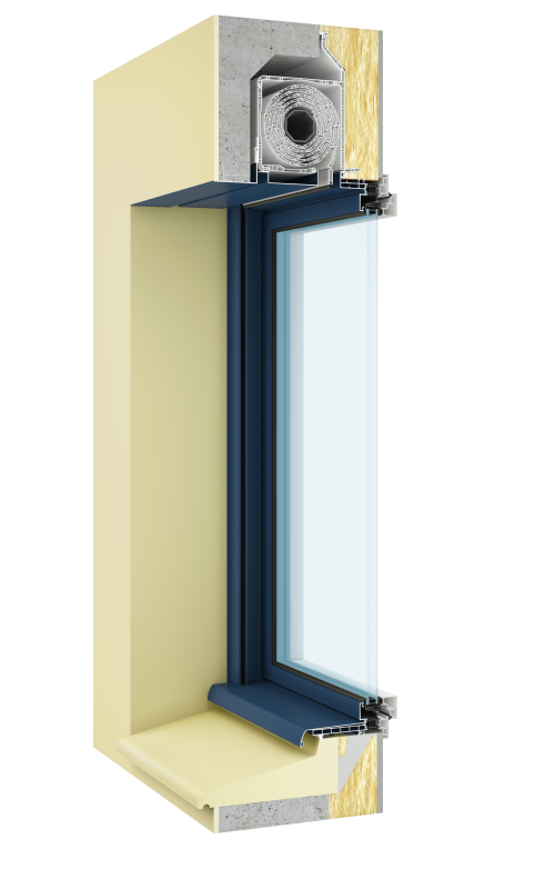 Bloc baie demi linteau VLO