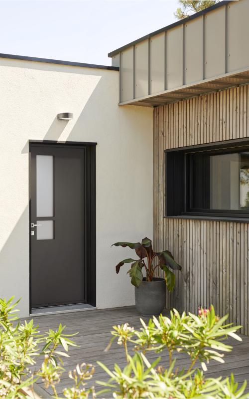 Porte entree Emotion Cubic exterieur