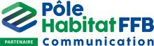 Logos Pôle Habitat FFB communication partenaires